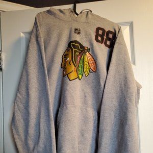 Patrick Kane 88 Chicago Blackhawks Hoodie Large!